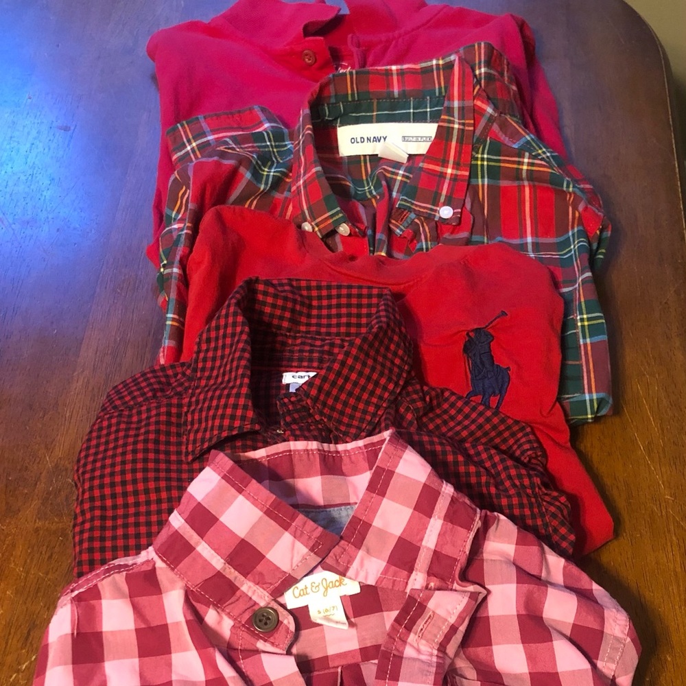 Selling clothes as a bundle size6/7 boys